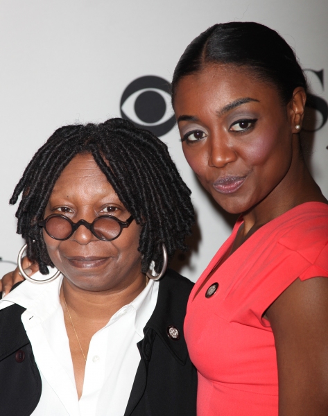 Whoopi Goldberg & Patina Miller attending the 65th Annual Tony Awards Meet The Nomine Photo