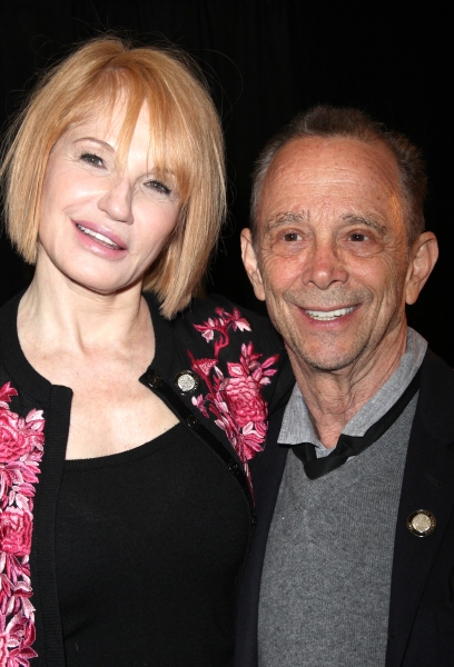 Ellen Barkin & Joel Grey attending the 65th Annual Tony Awards Meet The Nominees Pres Photo