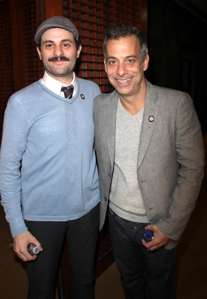 Arian Moayed & Joe Mantello attending the 65th Annual Tony Awards Meet The Nominees P Photo
