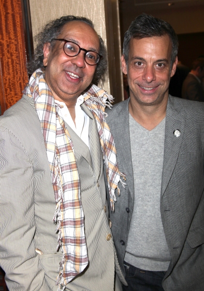 George C. Wolfe & Joe Mantello attending the 65th Annual Tony Awards Meet The Nominee Photo