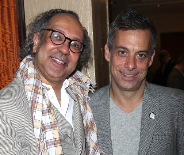 George C. Wolfe & Joe Mantello attending the 65th Annual Tony Awards Meet The Nominee Photo