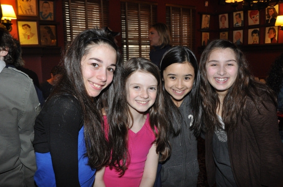 From Billy Elliot- Aly Brier, Makenzi Fischbach, Caroline Workman and Annabelle Kempf Photo