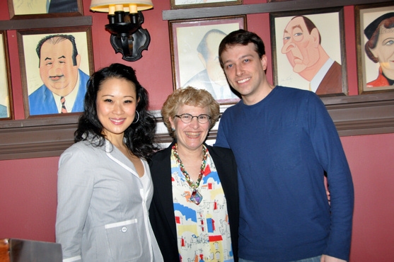 Sae La Chin, Lauren Gorden (Career Counselor Career Transition for Dancers)  and Chad Photo