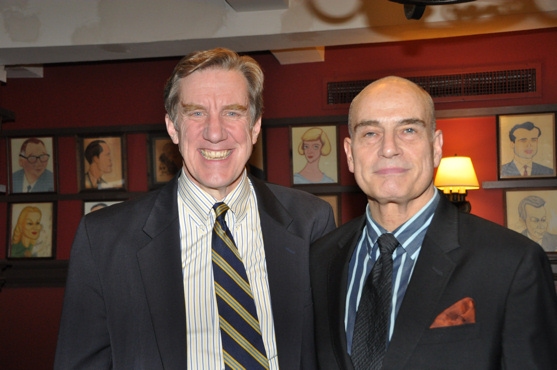 Nick Wyman and Alexander J. Dube (Executive Director Career Transitions for Dancers) Photo