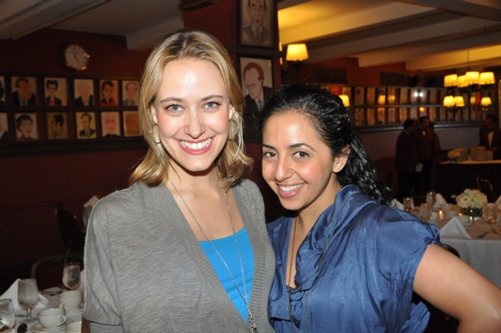 Felicity Claire and Sharone Sayegh from Mamma Mia! Photo