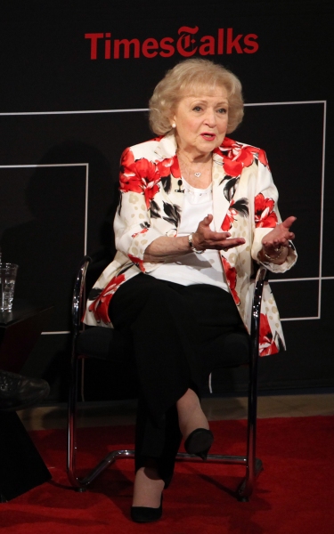 Photo Coverage: Betty White & Michael Stipe Visit TimesTalks Image