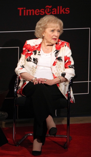 Photo Coverage: Betty White & Michael Stipe Visit TimesTalks Image