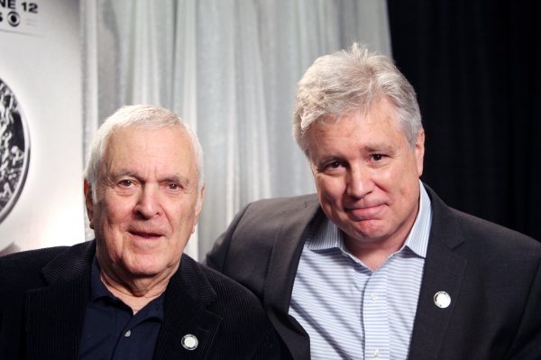 John Kander & David Thompson attending the 65th Annual Tony Awards Meet The Nominees  Photo