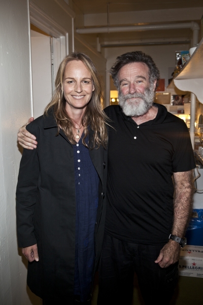 Helen Hunt and Robin Williams Photo