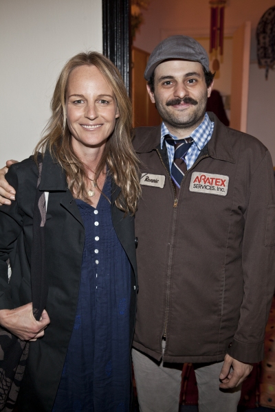 Helen Hunt and Arian Moayed Photo