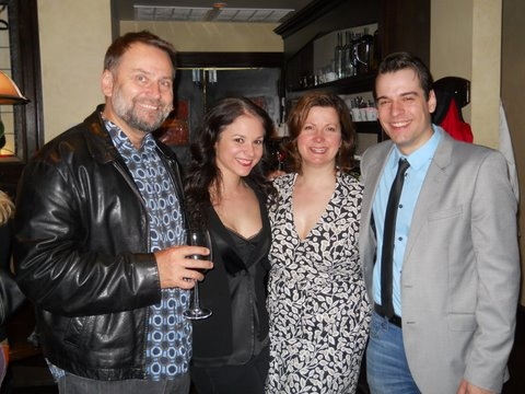 Brian Dykstra, Lori Prince, Susan Ferrara  and Christopher Hirsh Photo