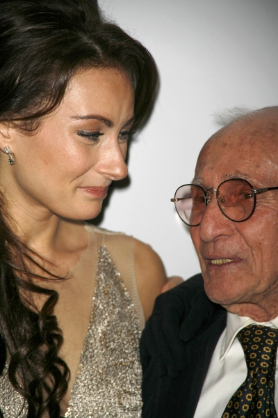 Laura Benanti & Arthur Laurents attending the Broadway Opening Night After Party for  Photo