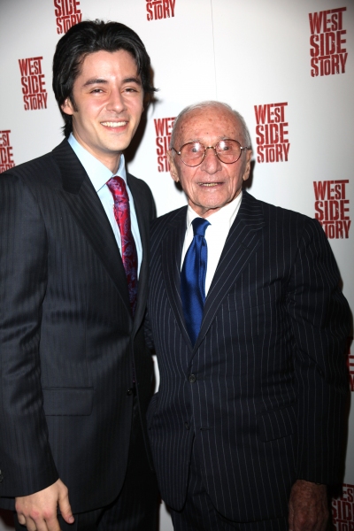George Akram & Arthur Laurents attending the Opening Night Performance After Party fo Photo