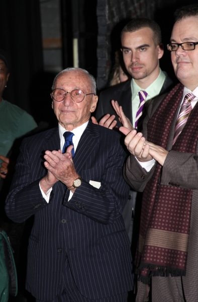 Arthur Laurents attending the Opening Night Performance Gypsy Robe Ceremony for WEST  Photo