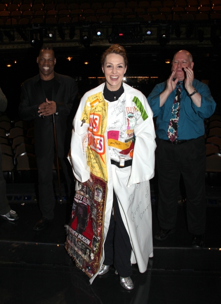 Shannon Lewis attending the Broadway Opening Night Gypsy Robe Ceremony celebrating Re Photo