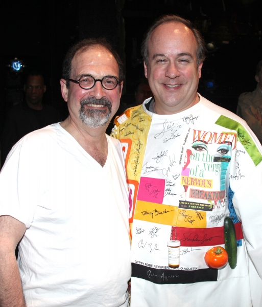 Kevin Ligon (Gypsy Recipient- 'Sister Act') & Lewis J. Stadlen attending the Broadway Photo