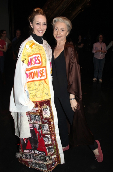 Shannon Lewis & Donna Murphy attending the Broadway Opening Night Gypsy Robe Ceremony Photo