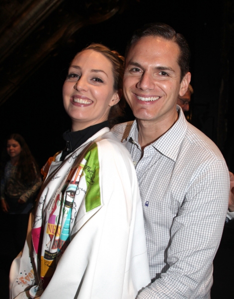 Shannon Lewis & Paul Anthony Stewart attending the Broadway Opening Night Gypsy Robe  Photo