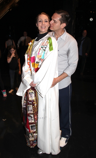 Shannon Lewis & Paul Anthony Stewart attending the Broadway Opening Night Gypsy Robe  Photo