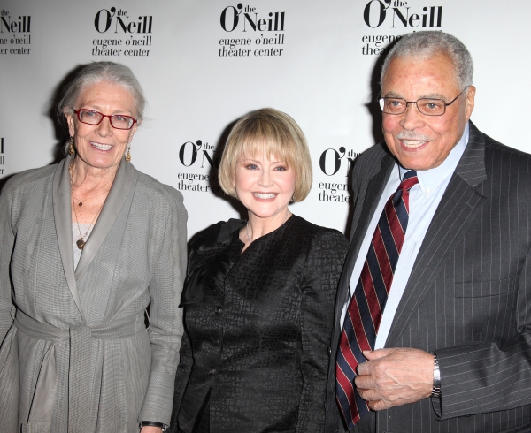 Vanessa Redgrave, Cecilia Hart & James Earl Jones attending The Eugene O'Neill Theate Photo