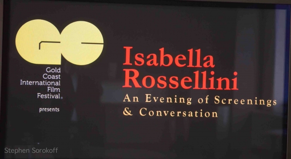 Photo Coverage: ISABELLA ROSSELLINI at The Gold Coast International Film Festival 