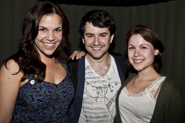 Lindsay Mendez, Alex Brightman and Lindsey Kyler Photo