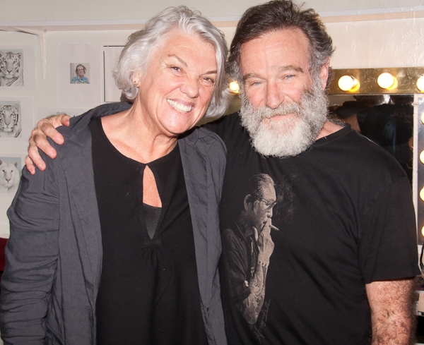 Tyne Daly and Robin Williams Photo