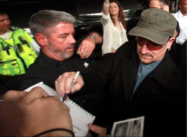 Photo Coverage: U2 Touches Down in Mexico as SPIDER-MAN Begins Previews  Image