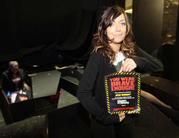 Photo Coverage: GHOST STORIES Challenge Fans To Spend A Night In A Coffin! Image