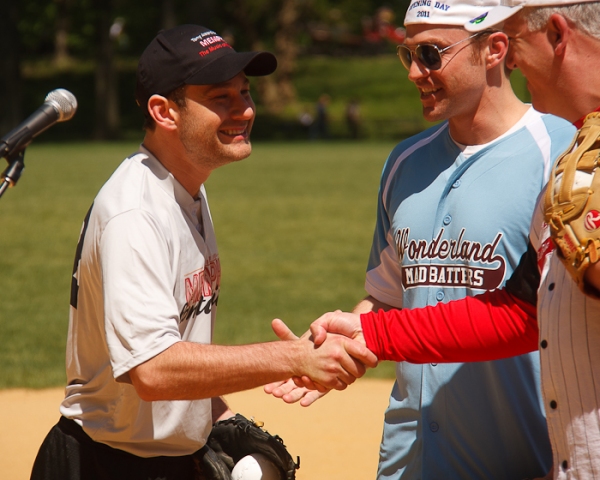 Photo Coverage: Tveit, CATCH ME, Falco & More Kick Off Broadway Show Softball League 