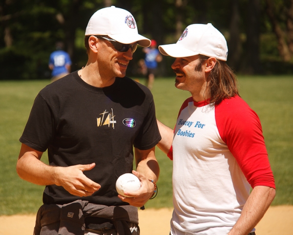 Photo Coverage: Tveit, CATCH ME, Falco & More Kick Off Broadway Show Softball League  Image