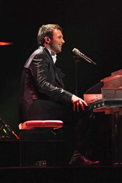 Raphael Gualazzi from Italy performs 'Madness Of Love'  Photo