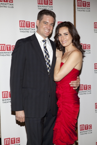 Curt Bouril and Laura Benanti Photo