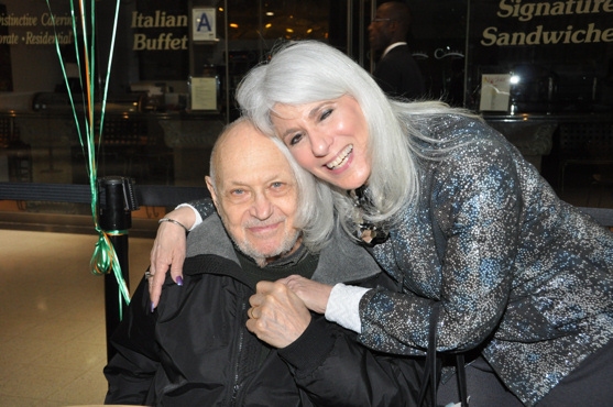 Charles Strouse and Jamie deRoy Photo