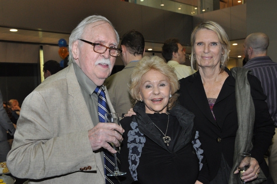 Thomas Meehan,  Elisa Stein and Carolyn Meehan Photo