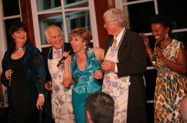 Ann Hampton Callaway, Dick Latessa, Cady Huffman, 2011 Honoree Dr. Hillel Swiller, La Photo
