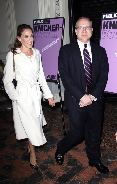 Sarah Jessica Parker & Brother Pippin Parker attending the Opening Night Public LAB P Photo