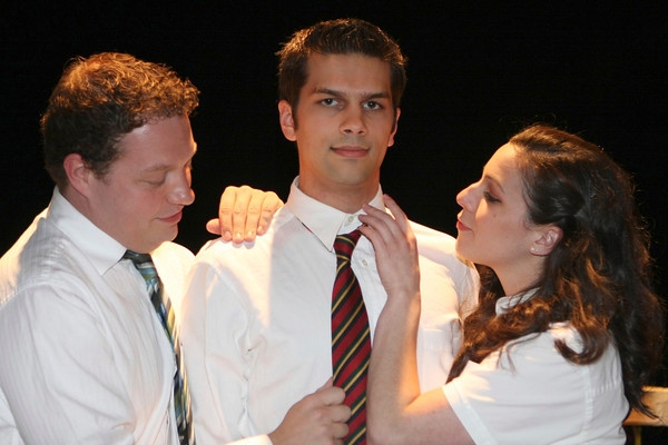 Mike Dowdy as Peter, Jacob Golliher as Jason, and Terrie Carolan as Ivy  Photo