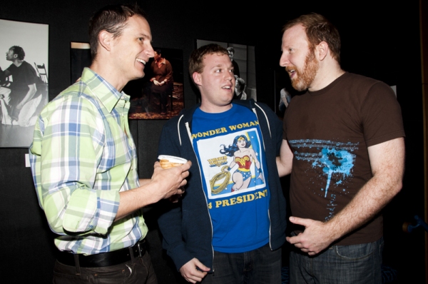 Photo Coverage: [title of show] Creators Greet Fans for Their Latest NOW. HERE. THIS. at Vineyard Image