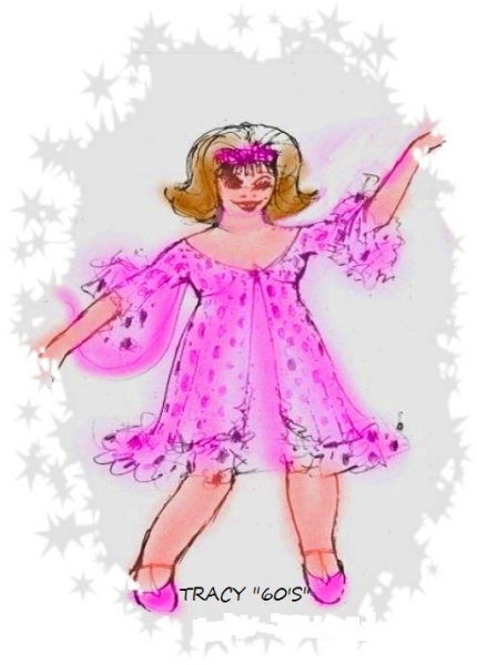Photo Flash: Costume Sketches for Engeman's HAIRSPRAY Image
