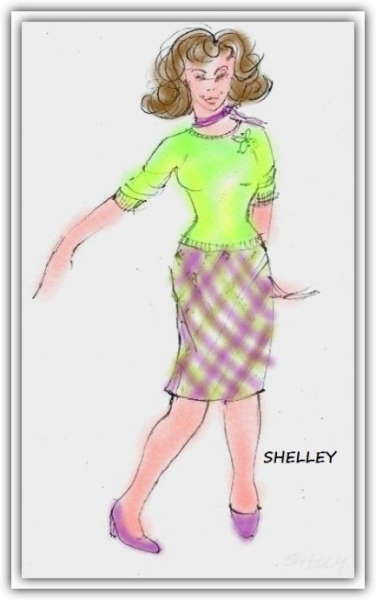 Photo Flash: Costume Sketches for Engeman's HAIRSPRAY Image