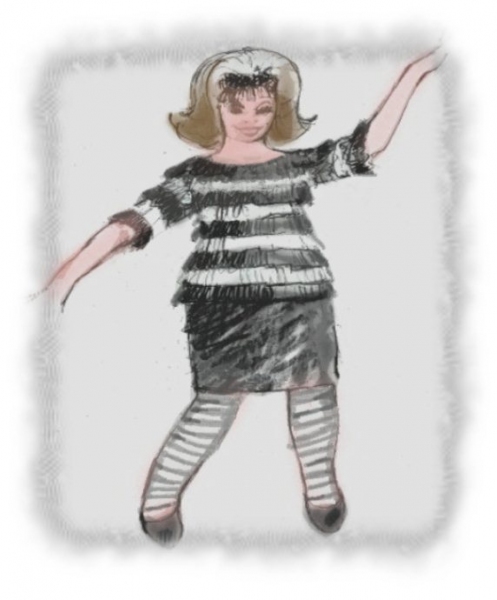 Photo Flash: Costume Sketches for Engeman's HAIRSPRAY Image