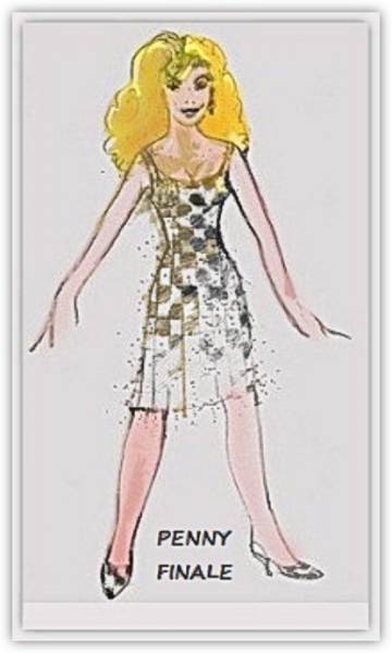 Photo Flash: Costume Sketches for Engeman's HAIRSPRAY Image