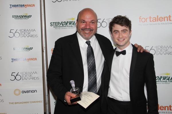 Cassey Nicholaw and Daniel Radcliffe Photo