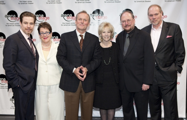 Director Ethan McSweeny, Arena Stage Artistic Director Molly Smith, John Grisham, Dar Photo
