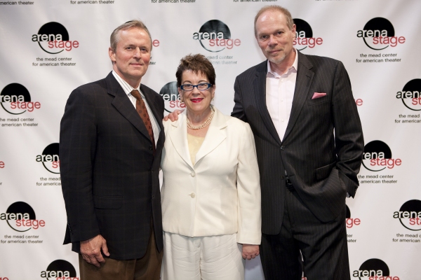 John Grisham, Arena Stage Artistic Director Molly Smith and Arena Stage Managing Dire Photo