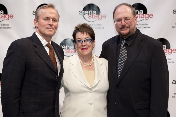 John Grisham, Arena Stage Artistic Director Molly Smith and Playwright Rupert Holmes  Photo