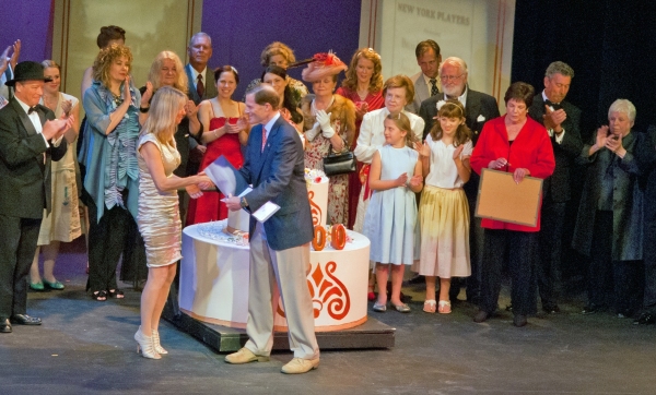 Senator Richard Blumenthal presenting certificate to Executive Director Jacqueline Hu Photo