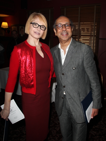Ellen Barkin & George C. Wolfe attending the 61st Annual Outer Critics Circle Awards  Photo