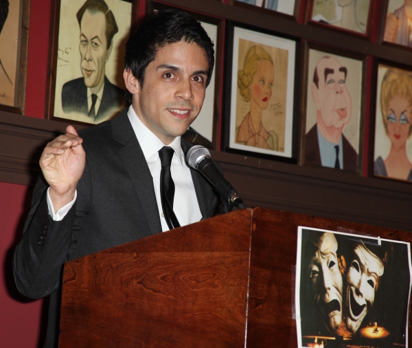 Matthew Lopez attending the 61st Annual Outer Critics Circle Awards Party at Sardi's  Photo